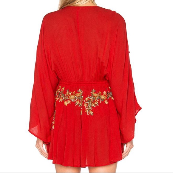 NWT FREE PEOPLE PRETTY PINEAPPLE DRESS - Picture 3 of 4